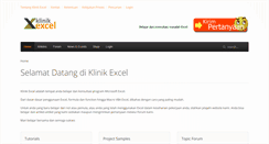 Desktop Screenshot of klinikexcel.com